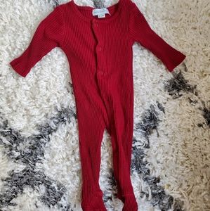 Ribbed baby onesie